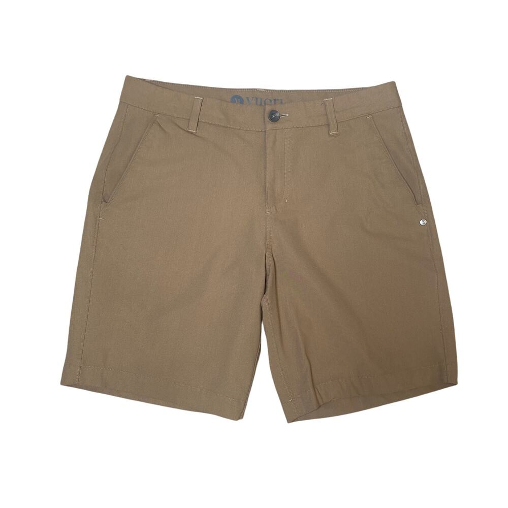 Vuori men's meta pecan color short size 32 X 8 inch inseam